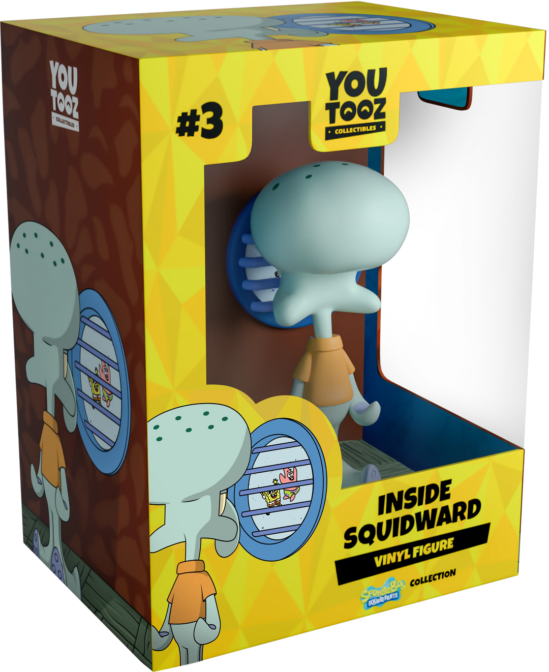 Youtooz Official Spongebob Squarepants Inside Squidward Vinyl Figure