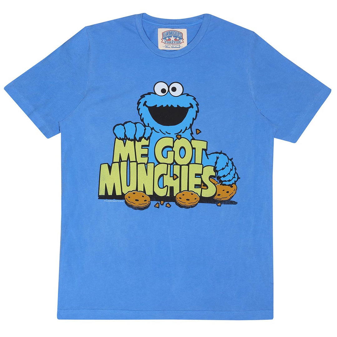 Sesame Sreet Me Got Munchies Unisex Adults T-Shirt