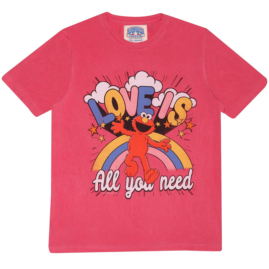 Sesame Street Elmo Love Is Unisex Adults T-Shirt