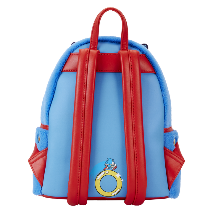 Loungefly Sonic the Hedgehog Plush Mini Backpack