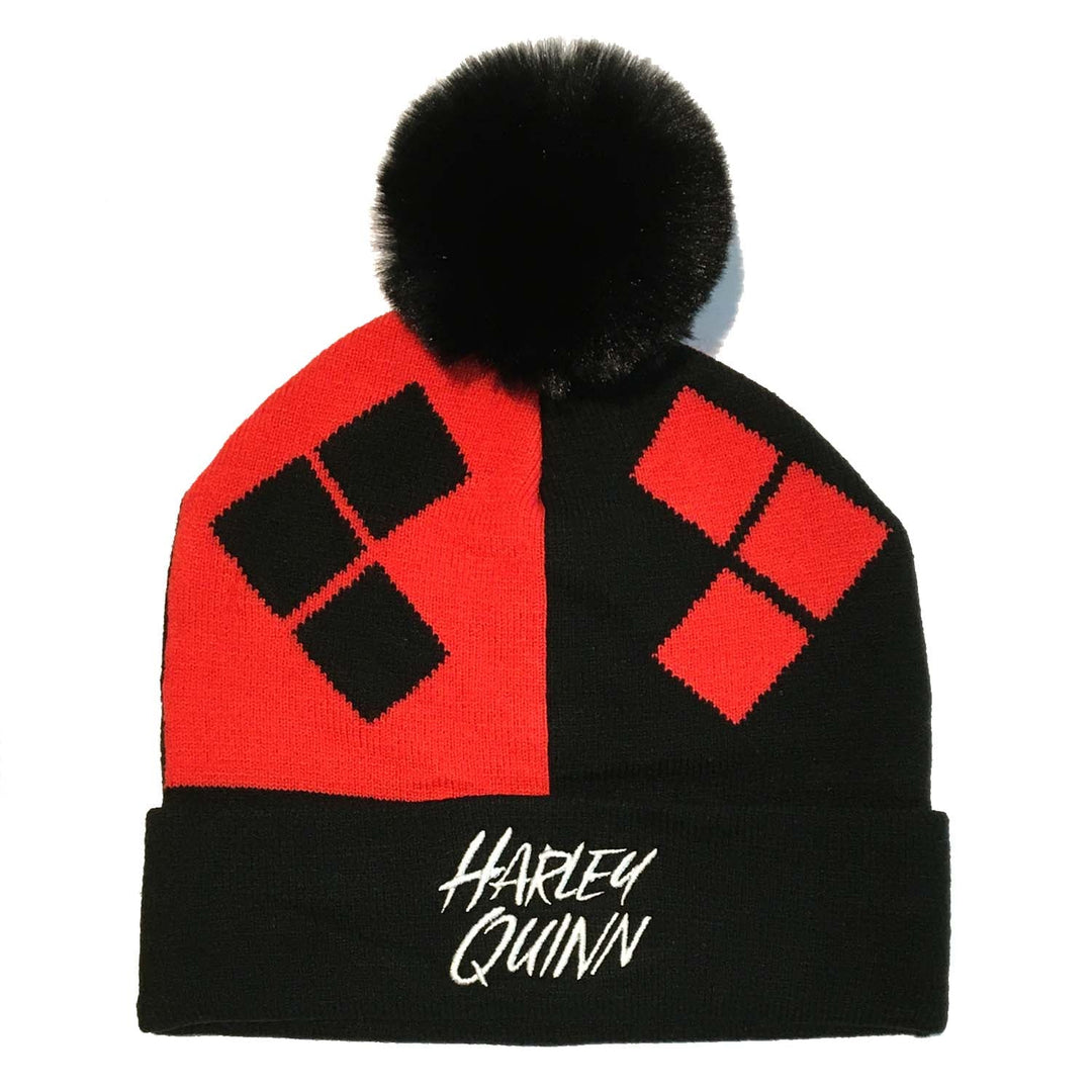 DC Comics Harley Quinn Diamond Beanie