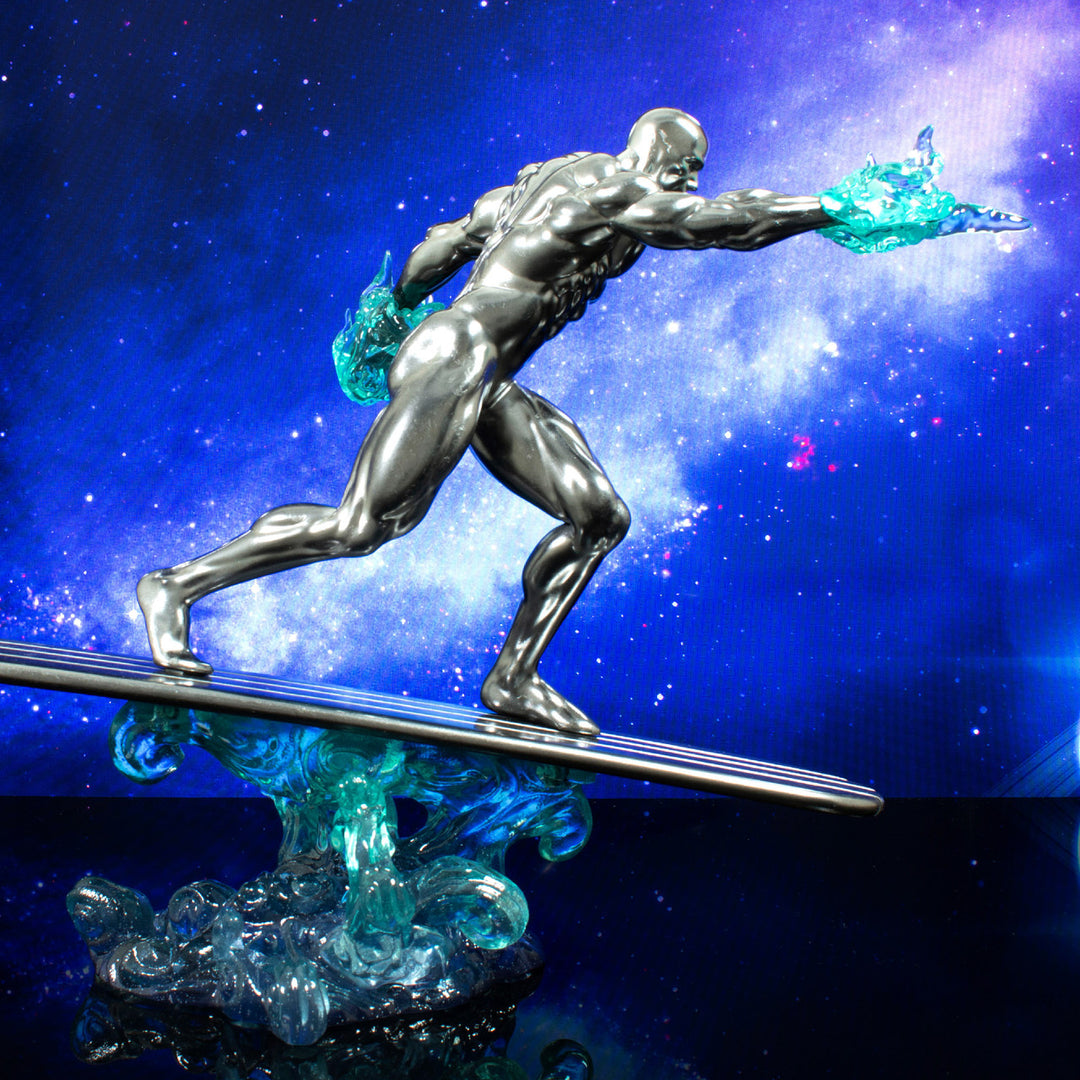 Marvel Gallery Comic Silver Surfer Figure Diorama