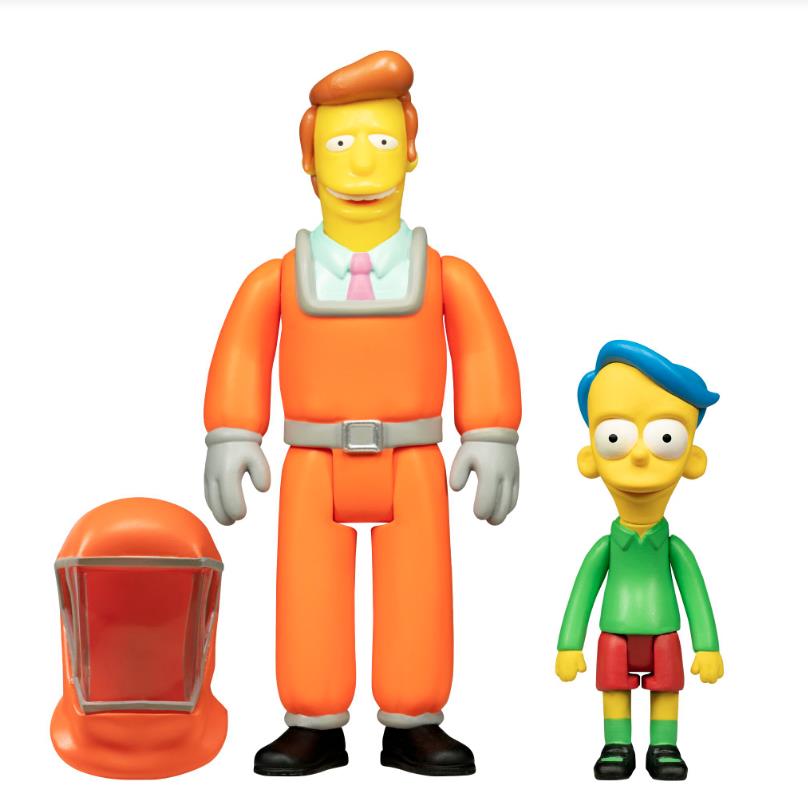 The Simpsons Troy McClure DNA ReAction Figure