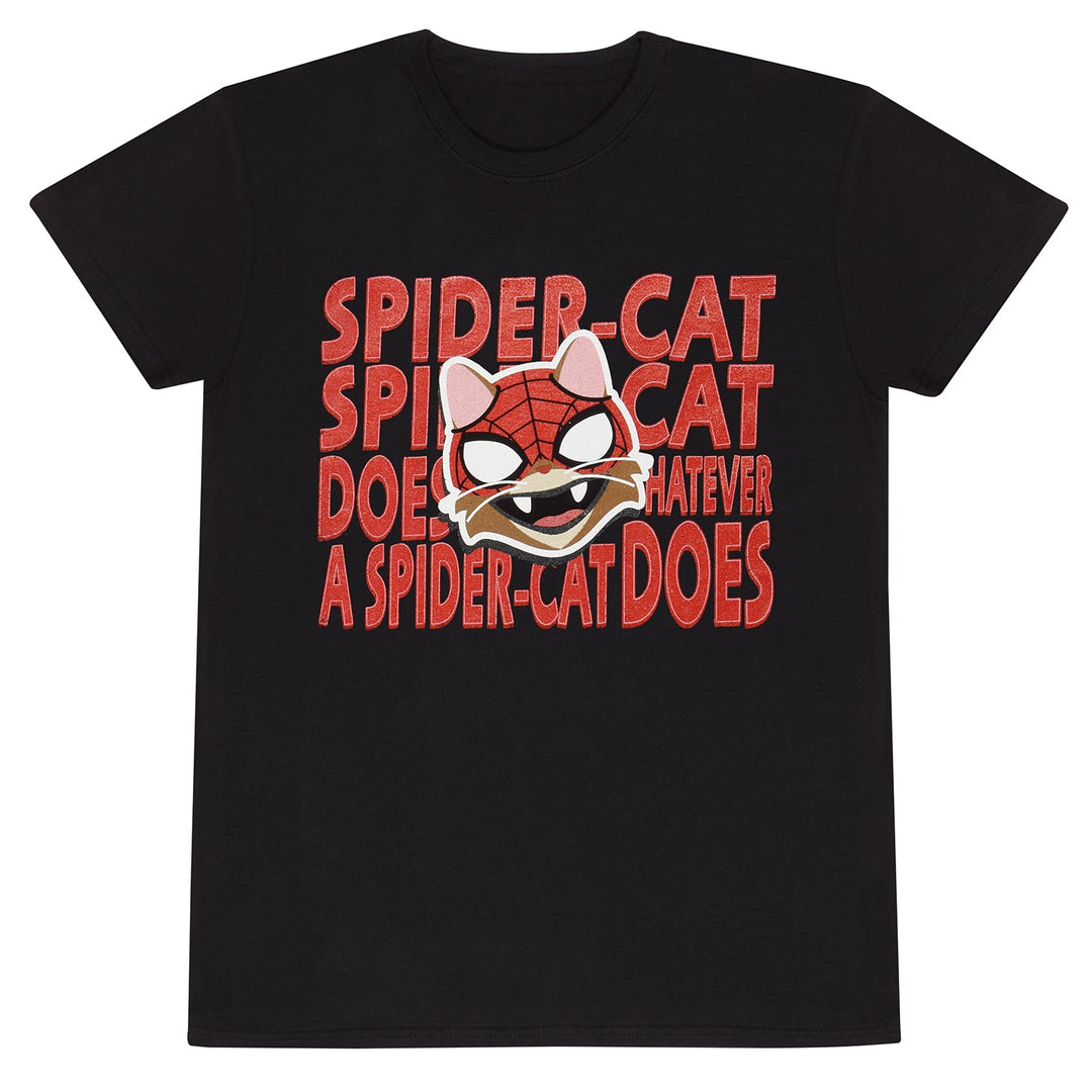 Spiderman Miles Morales Videogame SpiderCat T-Shirt