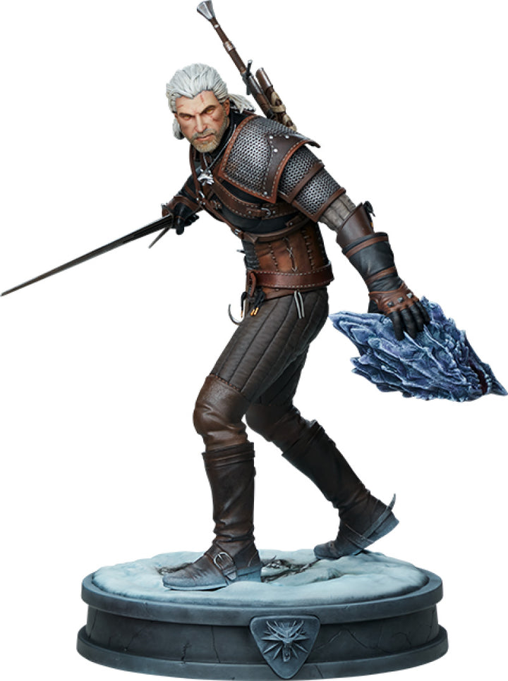 Sideshow Geralt The Witcher 3 Wild Hunt Statue