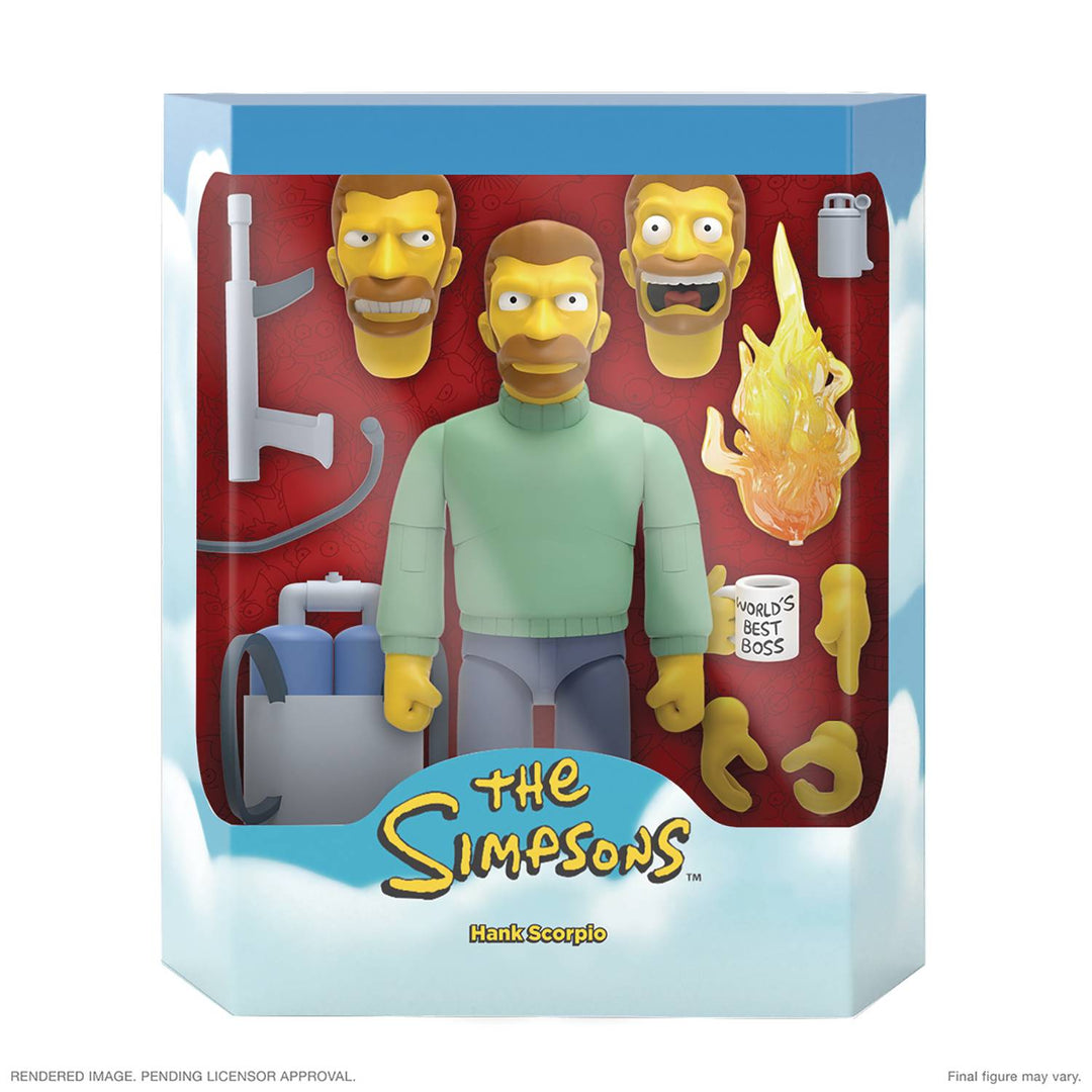 The Simpsons ULTIMATES! Hank Scorpio Action Figure