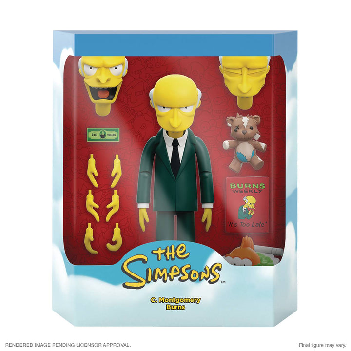 The Simpsons ULTIMATES! Montgomery Burns Action Figure