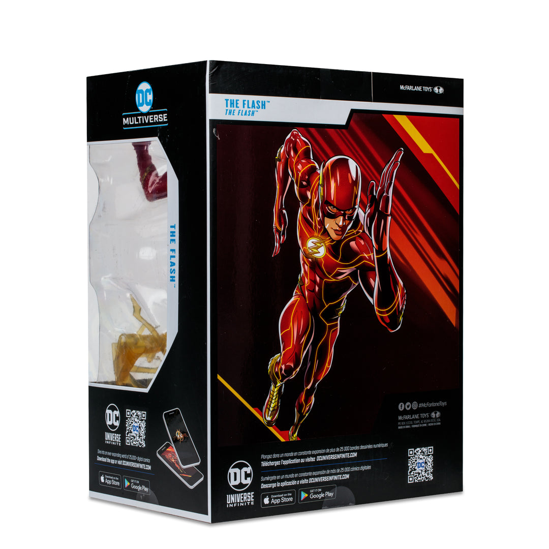 DC McFarlane Toys The Flash Movie Speed Force Flash 12" Figure