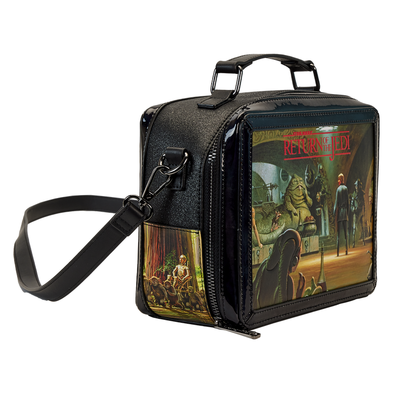 Loungefly Star Wars Return Of The Jedi Vintage Lunchbox Crossbody Bag