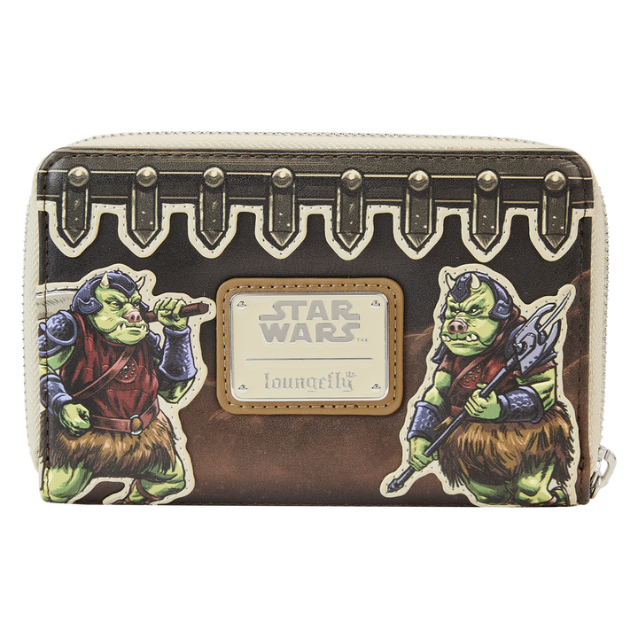 Loungefly Star Wars Return Of The Jedi 40th Anniversary Jabba's Palace Zip Around Wallet