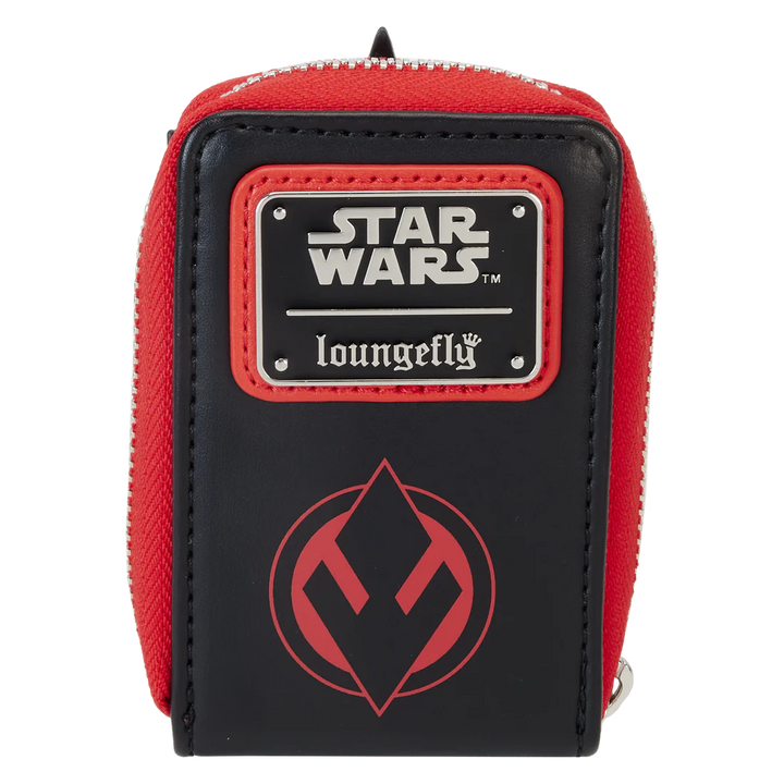 Loungefly Star Wars Phantom Menace 25th Darth Maul Accordion Wallet