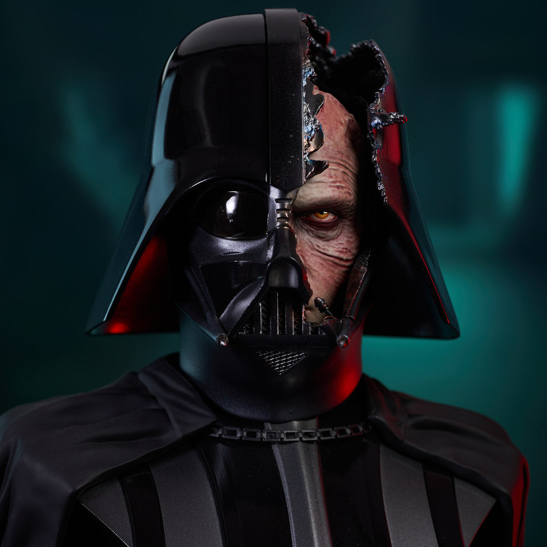 Star Wars Obi-Wan Kenobi Legends in 3D Darth Vader (Damaged Helmet) 1/2 Scale Limited Edition Bust