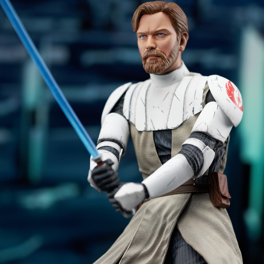 Star Wars The Clone Wars Premier Collection General Obi-Wan Kenobi 1/7 Scale Limited Edition Statue