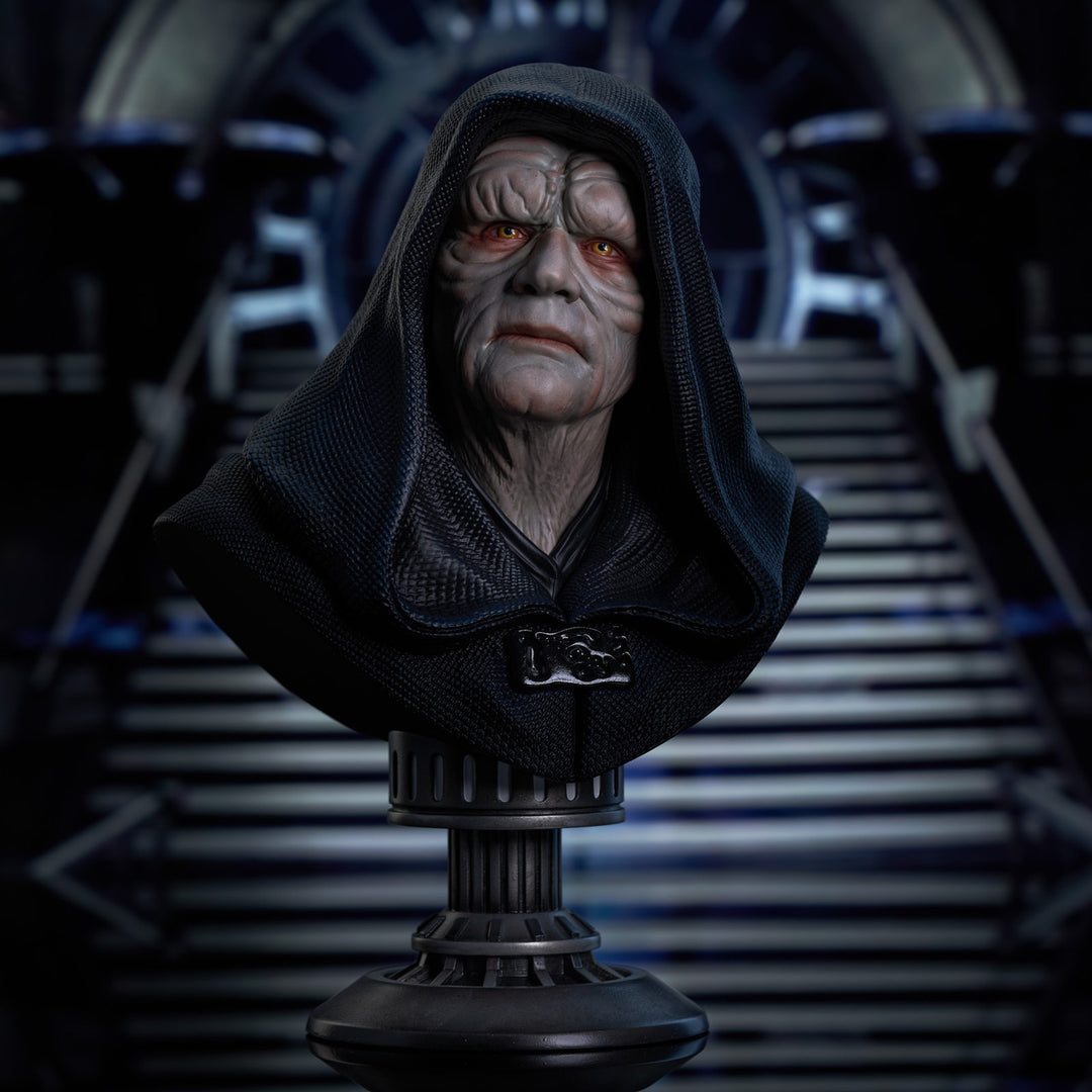 Star Wars Return of the Jedi Legends in 3D Emperor Palpatine 1/2 Scale Limited Edition Bust