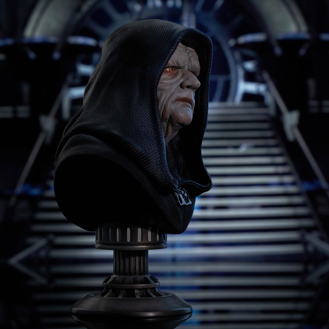 Star Wars Return of the Jedi Legends in 3D Emperor Palpatine 1/2 Scale Limited Edition Bust