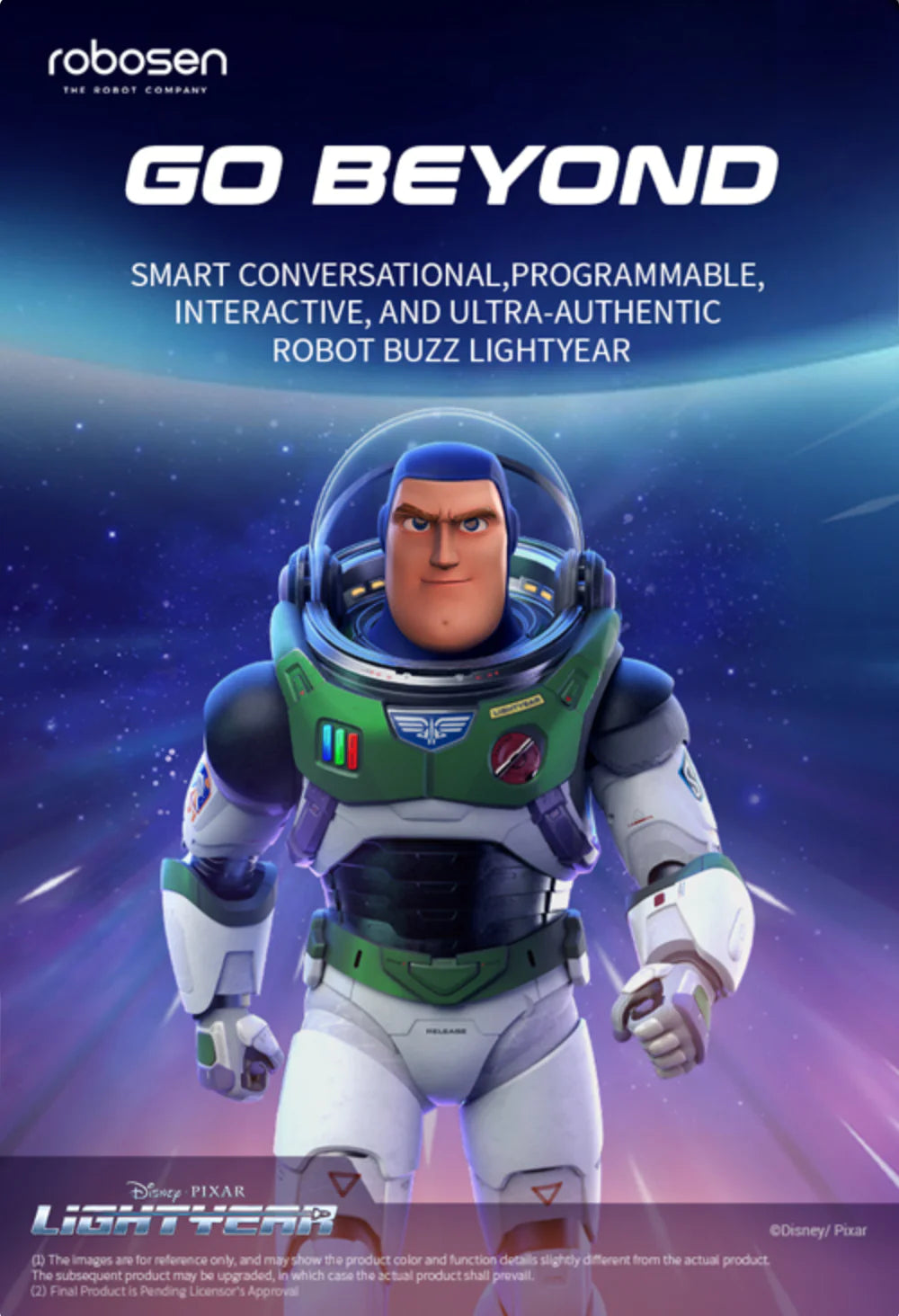 Robosen Buzz Lightyear Infinity Pack (Limited Edition) Interactive Robot : RELEASE DELAYED ETA Q2