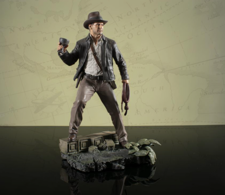 Indiana Jones and the Temple of Doom Premier Collection Indiana Jones Limited Edition 1/7 Scale Statue