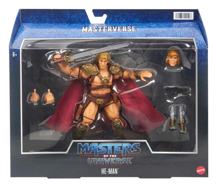 He-Man and The Masters of the Universe Masterverse He-Man Deluxe Action Figure