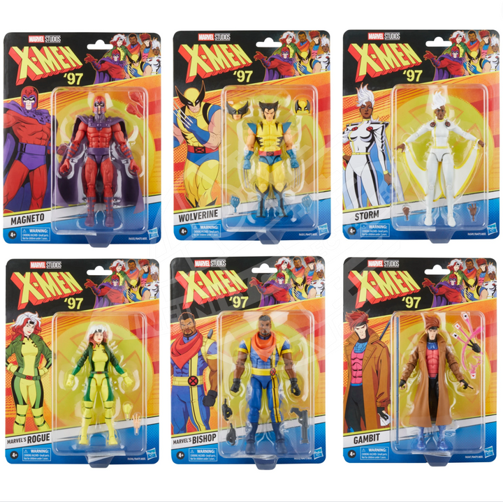Marvel Legends Retro Series X-Men ‘97 Action Figures Full Set Of 6