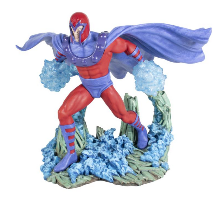 Marvel Gallery Comic Magneto Figure Diorama