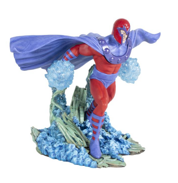 Marvel Gallery Comic Magneto Figure Diorama