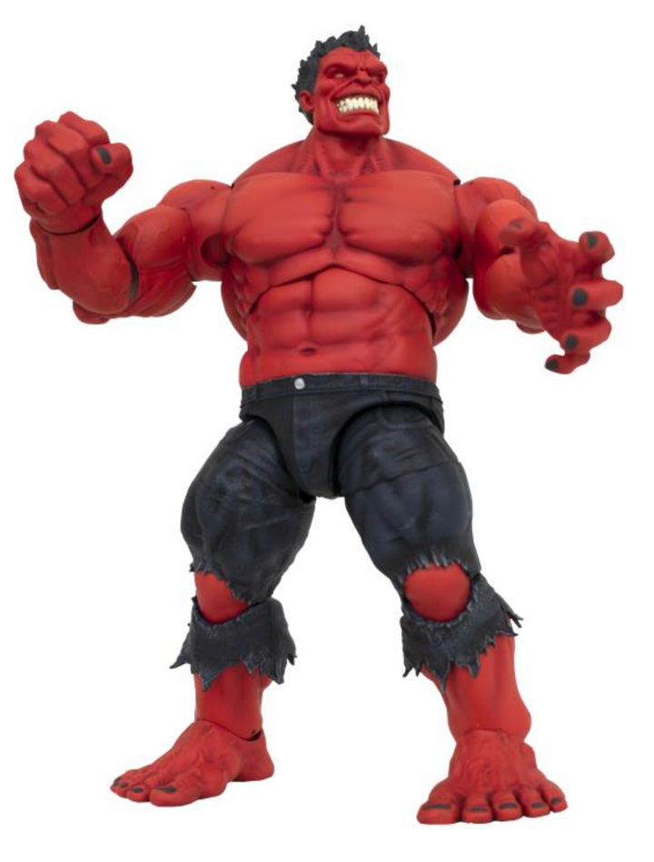 Marvel Select Red Hulk 9" Action Figure : PRE-ORDER RELEASE END OF SEPTEMBER
