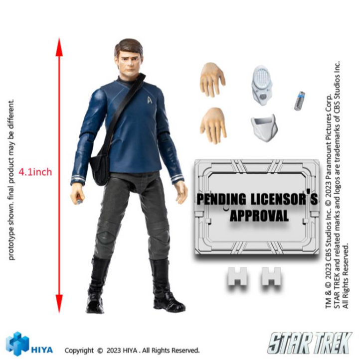 Star Trek Exquisite Series Dr. McCoy 1:18 Scale Action Figure