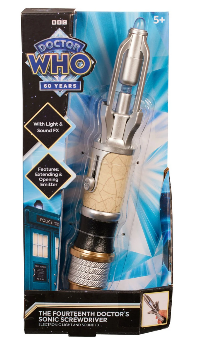 Official Doctor Who David Tennant The Fourteenth Doctors Sonic Screwdriver
