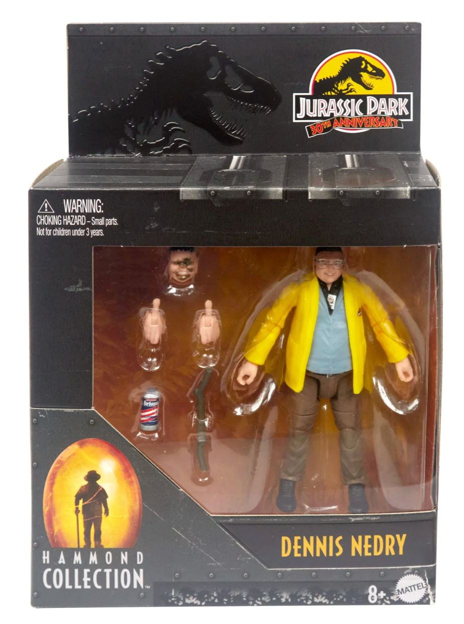 Jurassic World Jurassic Park Figure Dennis Nedry Hammond Collection Action Figure