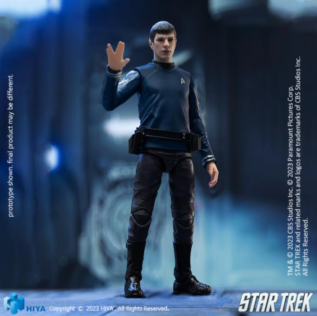 Star Trek Exquisite Series Spock 1:18 Scale Action Figure