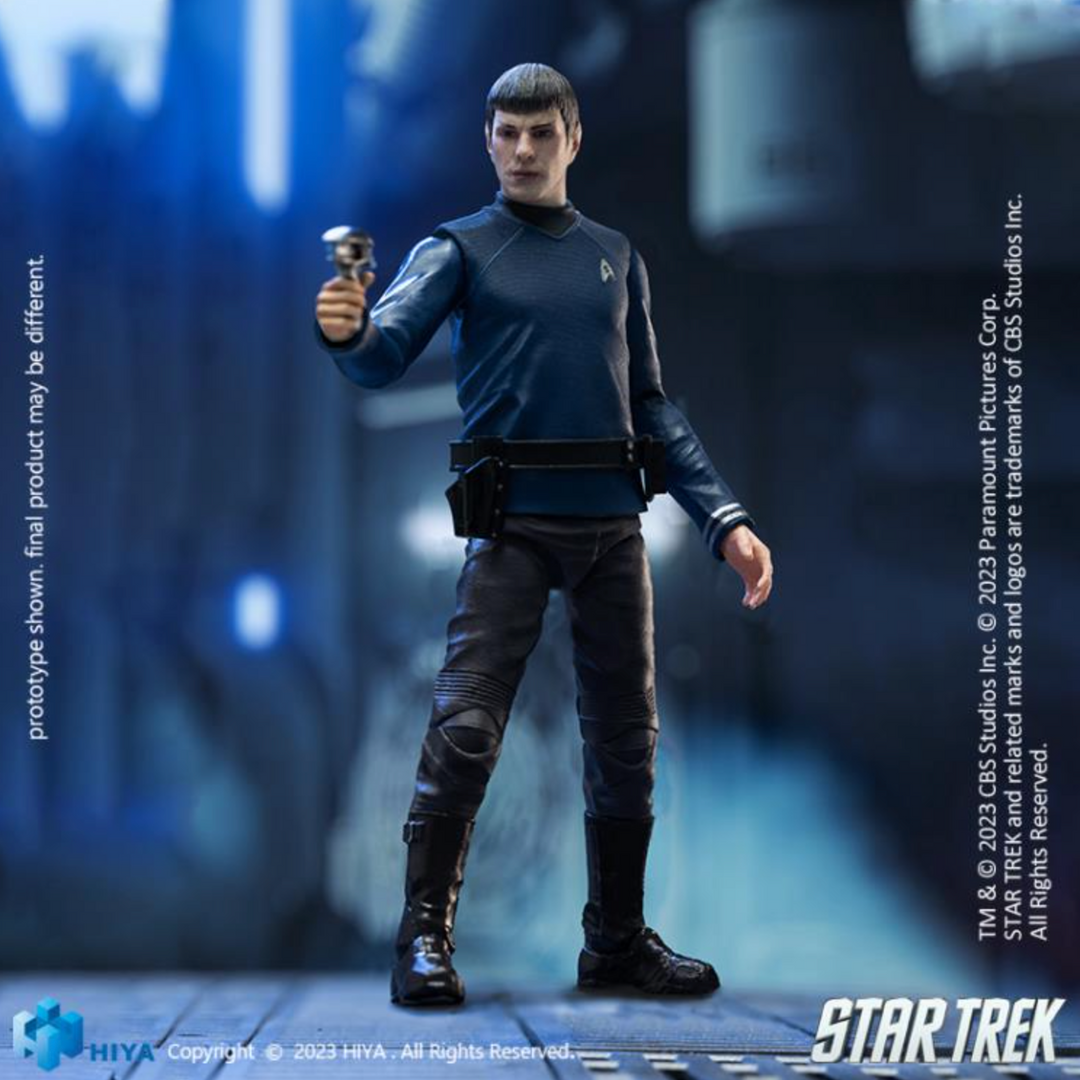 Star Trek Exquisite Series Spock 1:18 Scale Action Figure