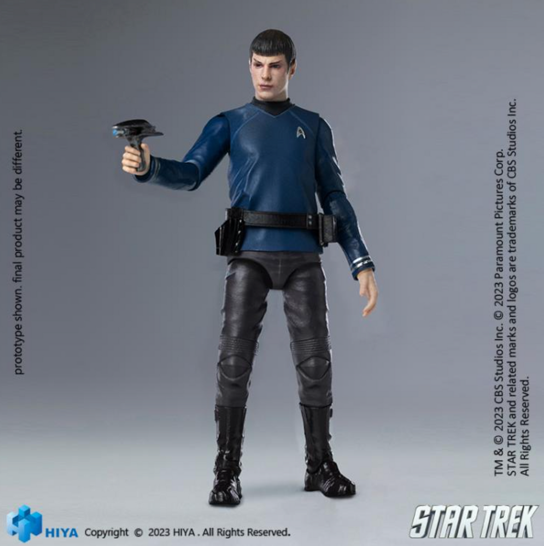 Star Trek Exquisite Series Spock 1:18 Scale Action Figure