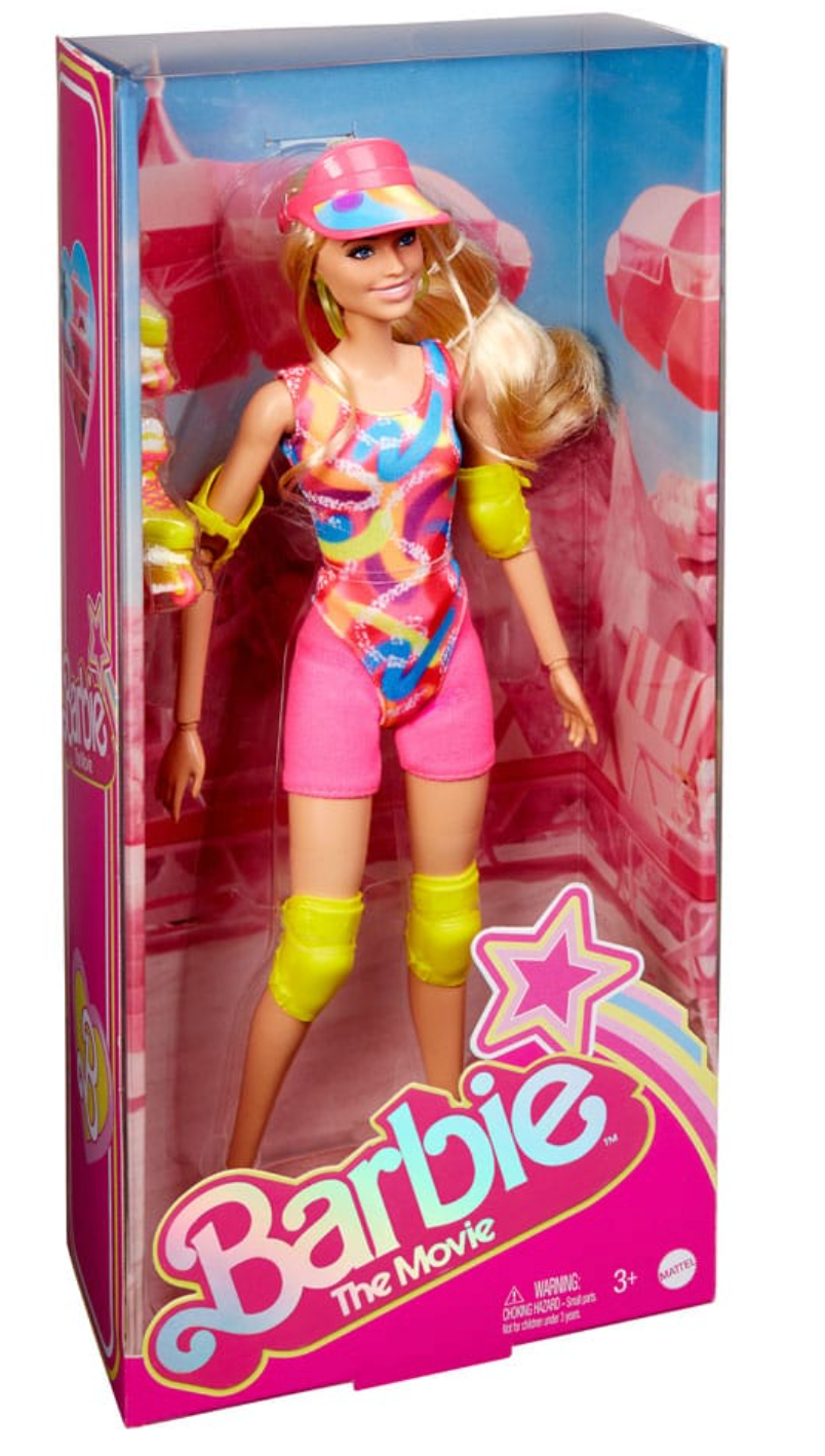 Barbie The Movie Neon Roller Skating Margot Robbie Barbie Doll