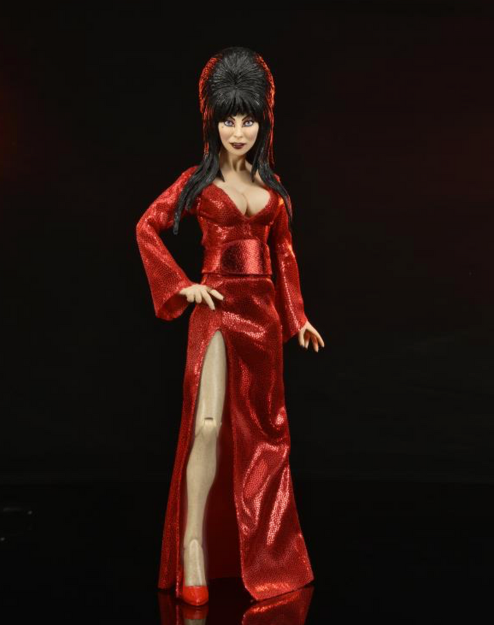 NECA Elvira Mistress of the Dark (Red, Fright, and Boo) Clothed 8" Action Figure