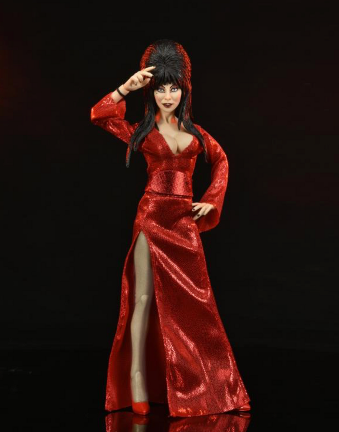 NECA Elvira Mistress of the Dark (Red, Fright, and Boo) Clothed 8" Action Figure