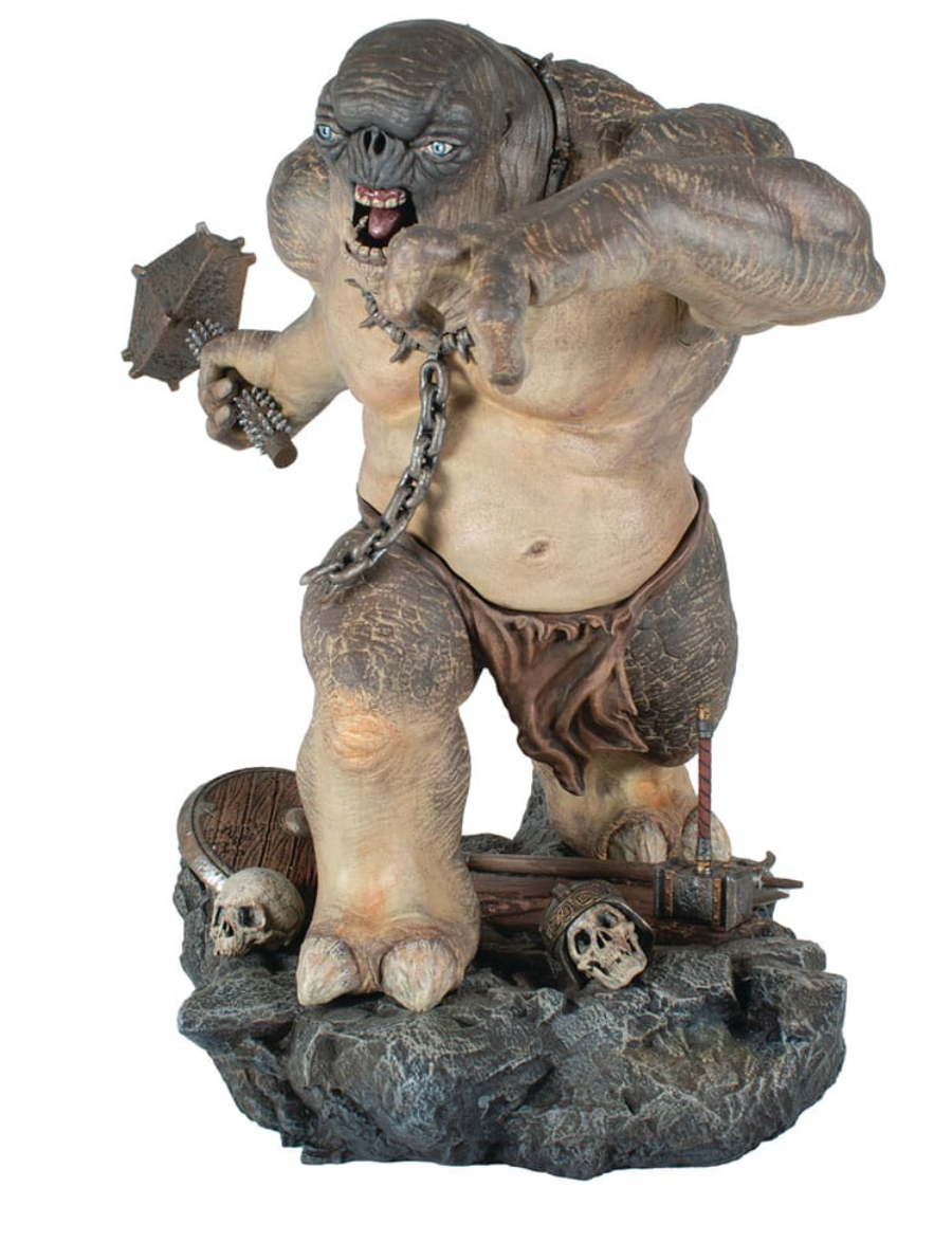The Lord of the Rings Gallery Cave Troll Figure Diorama