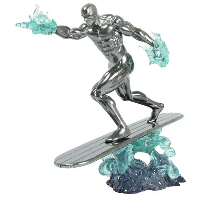 Marvel Gallery Comic Silver Surfer Figure Diorama