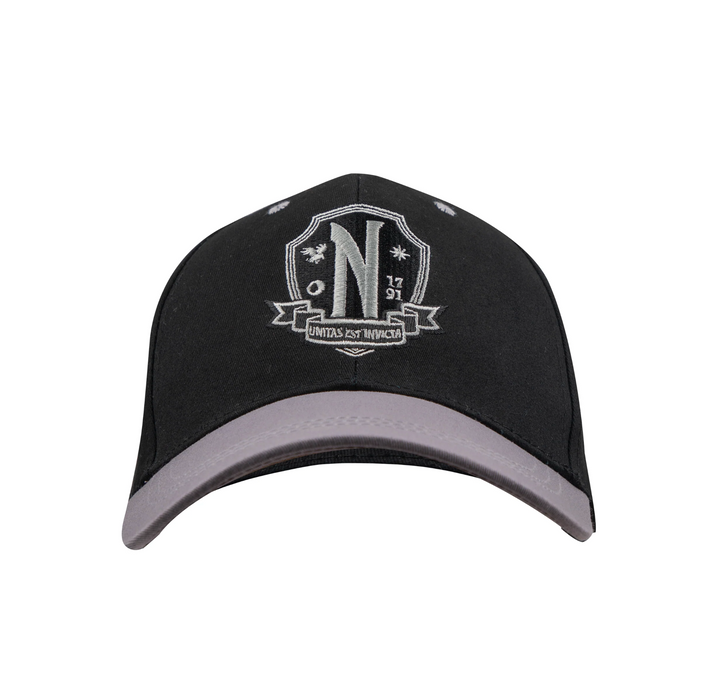 Official Wednesday Nevermore Academy Black Baseball Cap
