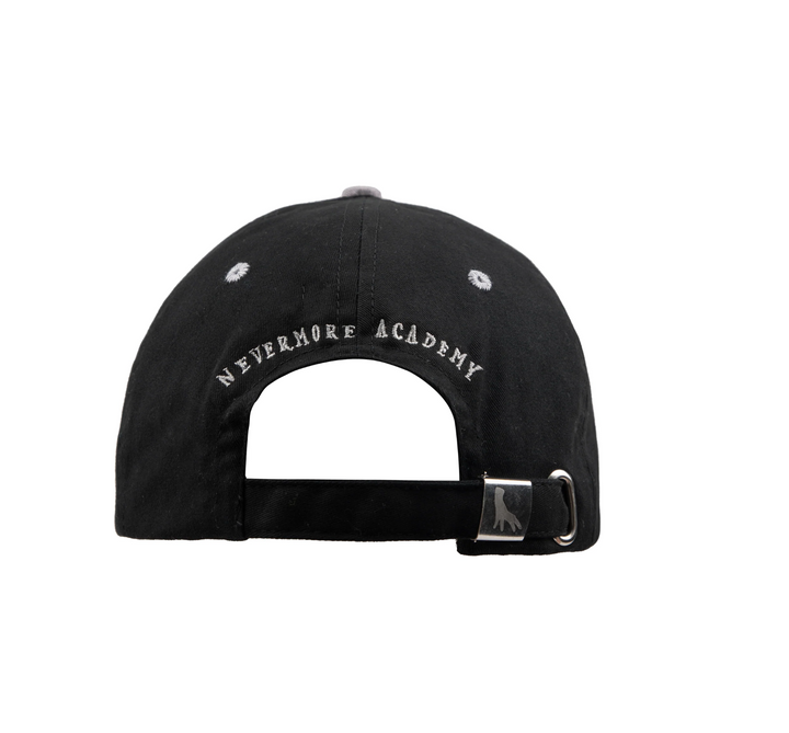 Official Wednesday Nevermore Academy Black Baseball Cap