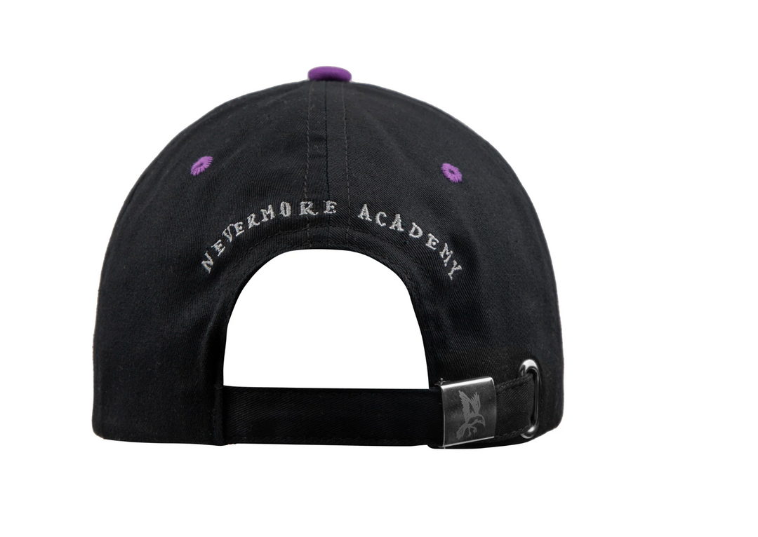 Official Wednesday Nevermore Academy Purple Baseball Cap