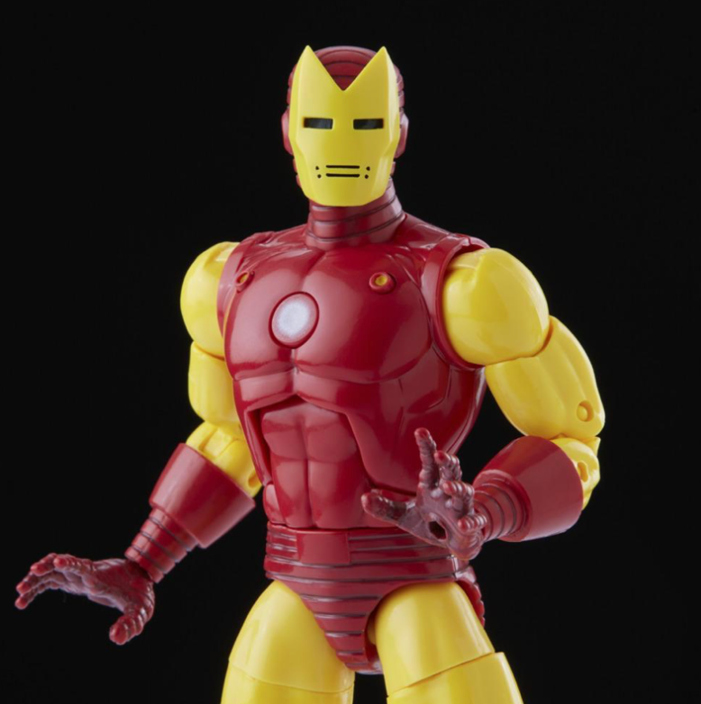 Marvel Legends Series Deluxe Retro Iron Man Action Figure