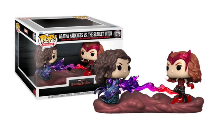 Agatha Harkness Vs Scarlet Witch POP! Movie Moments Vinyl Figures