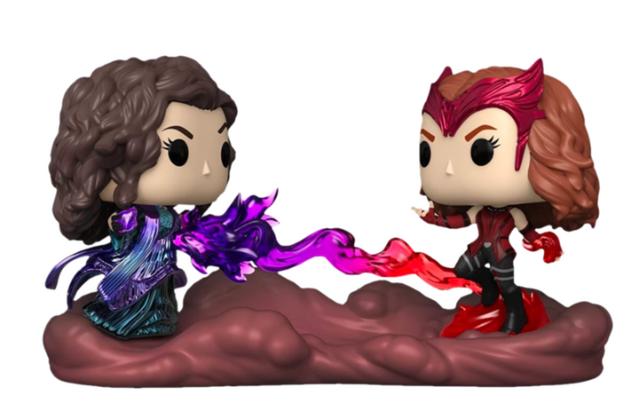Agatha Harkness Vs Scarlet Witch POP! Movie Moments Vinyl Figures