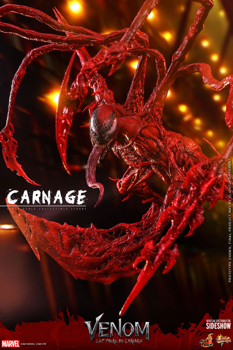 Hot Toys Venom Let There Be Carnage Carnage 1/6 Scale Figure