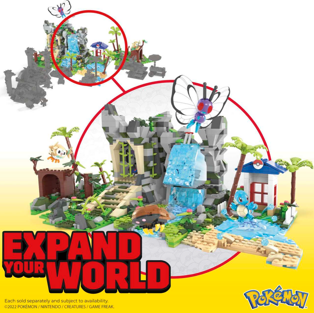 MEGA Pokémon Building Toy Kit Jungle Voyage Set