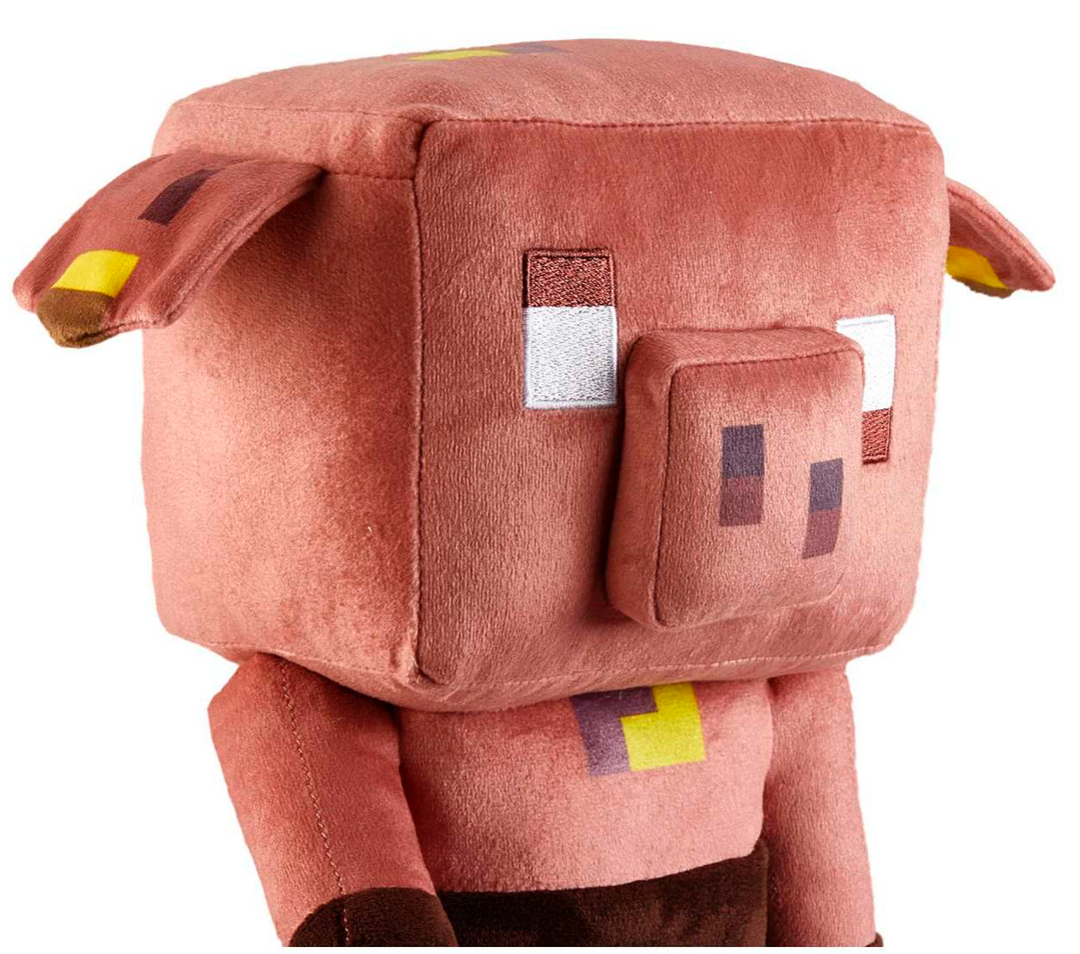 Minecraft Legends Piglin Grunter Plush with Sounds