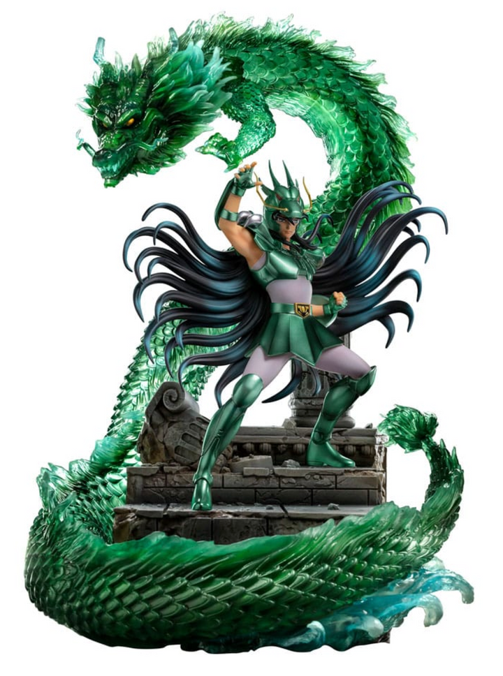 Iron Studios Saint Seiya Dragon Shiryu Deluxe 1/10 Art Scale Limited Edition Statue