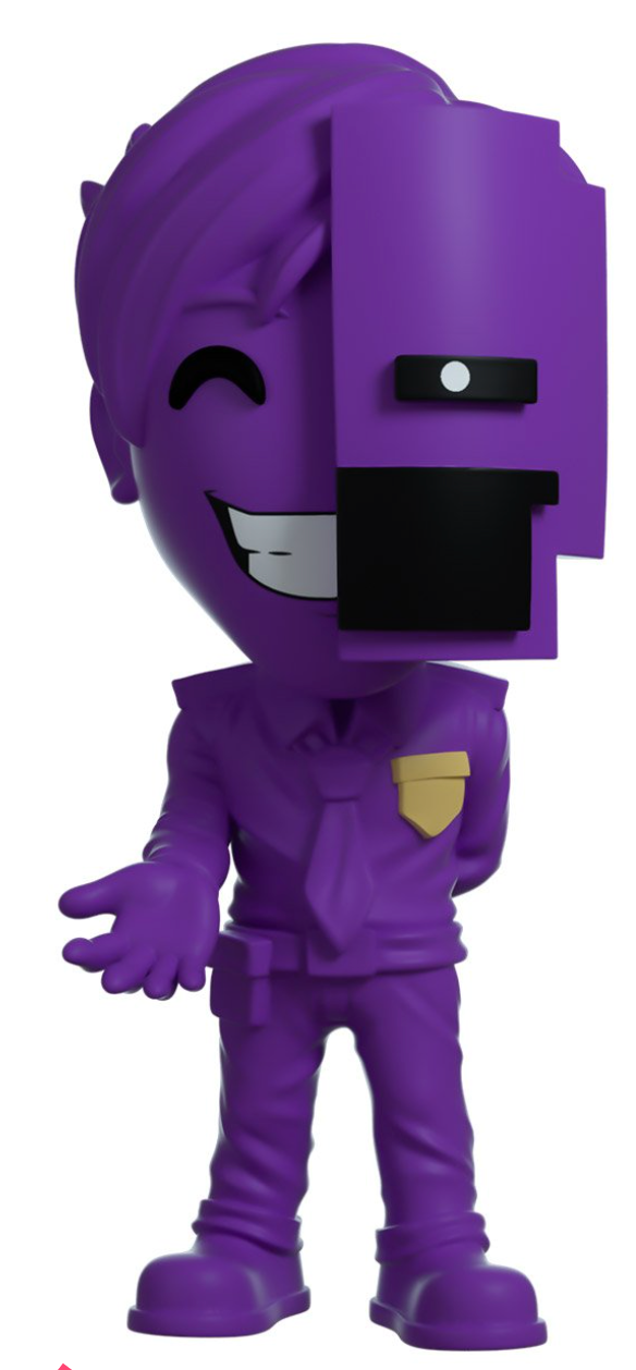 Youtooz Official Five Nights at Freddy’s Purple Guy Figure
