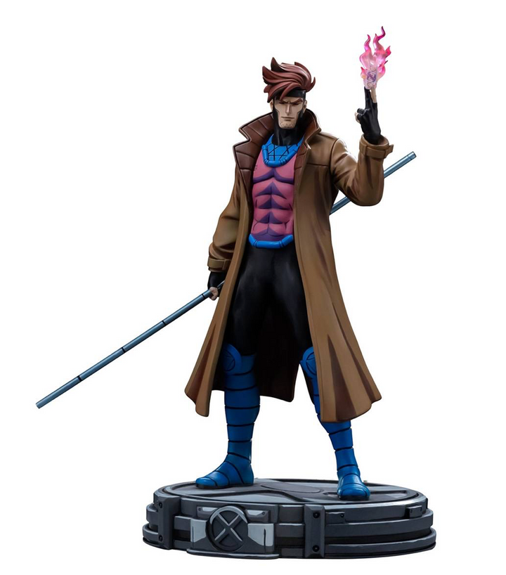 Iron Studios Marvel X-Men '97 Gambit 1/10 Art Scale Limited Edition Statue