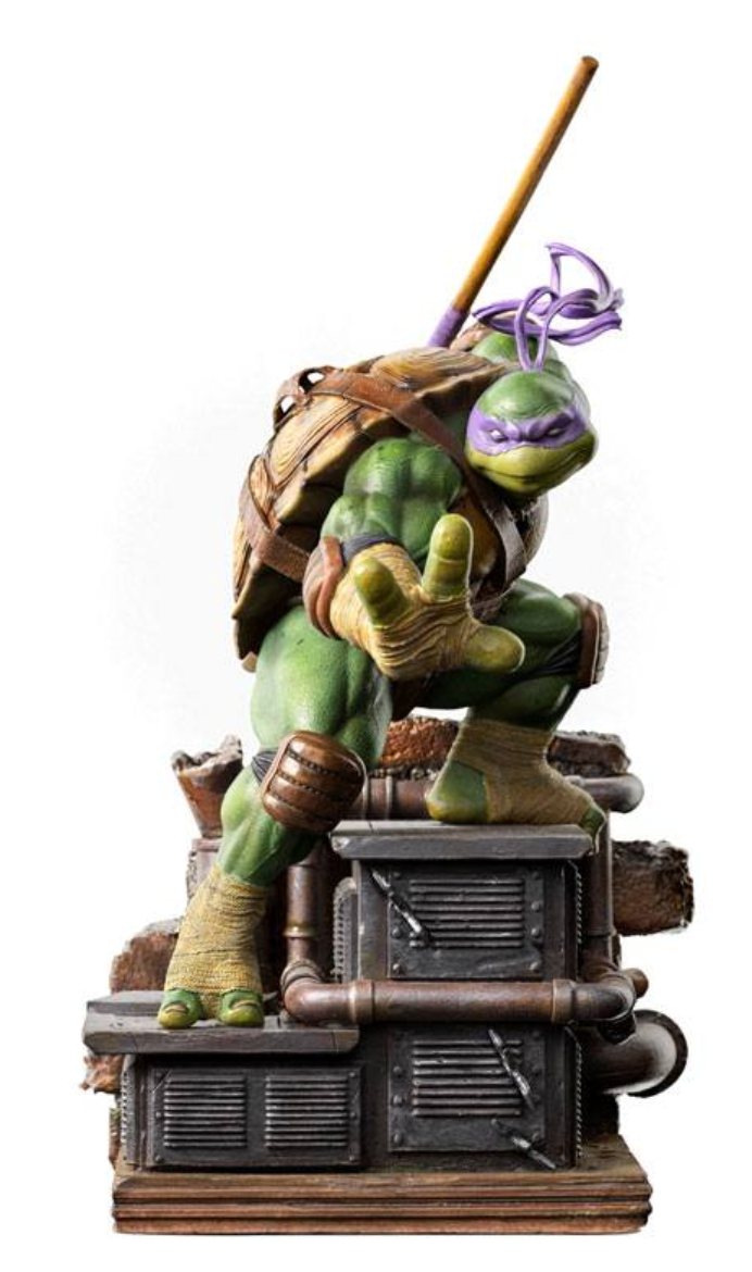 Iron Studios Teenage Mutant Ninja Turtles Battle Diorama Series Donatello 1/10 Art Scale Statue